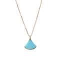 Bvlgari BVLGARI Dream Turquoise Pendant 18K Gold Necklace