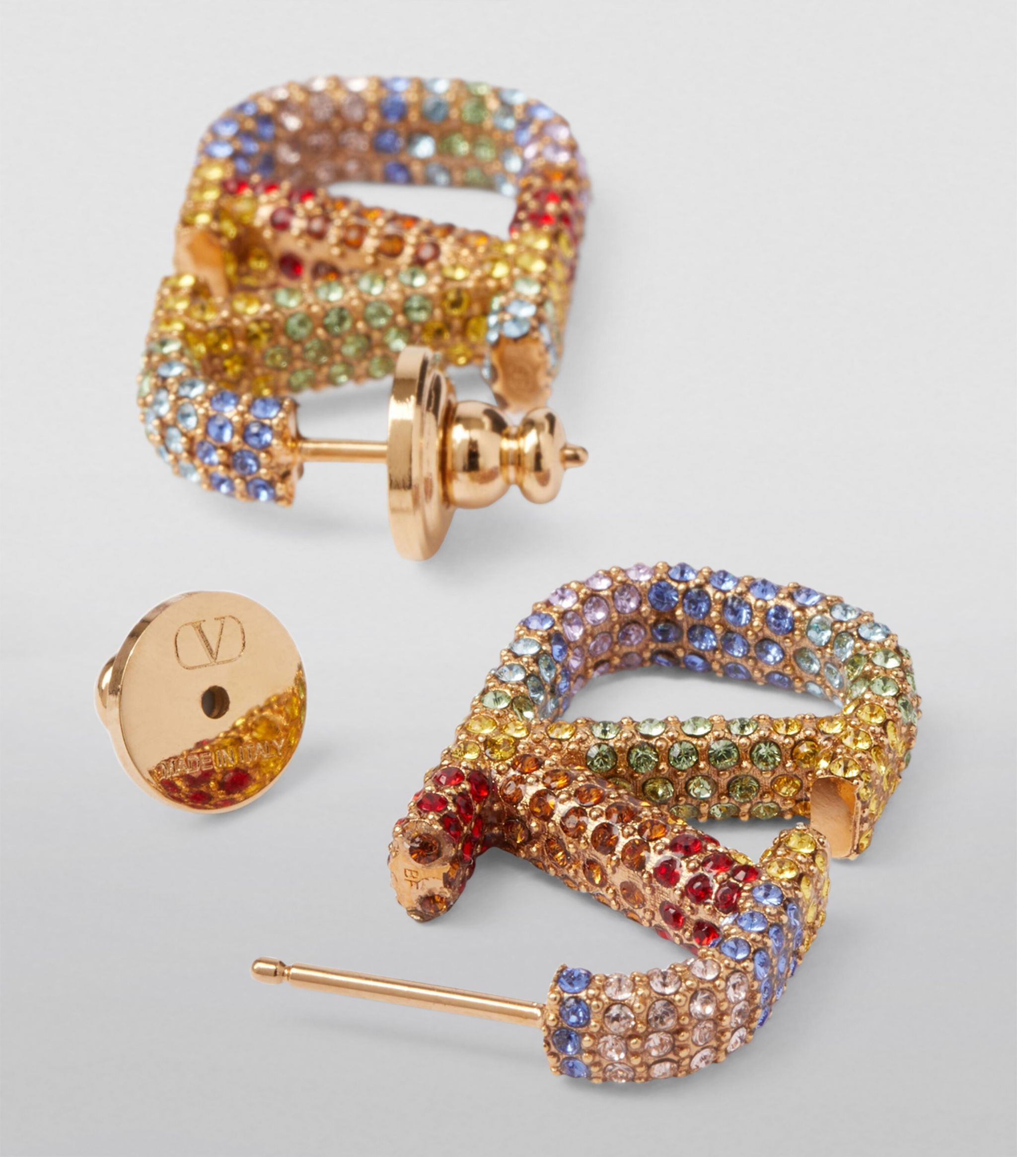 Valentino Valentino Signature 18K Gold Earrings