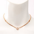 Gucci Double Flower 18K Gold Necklace