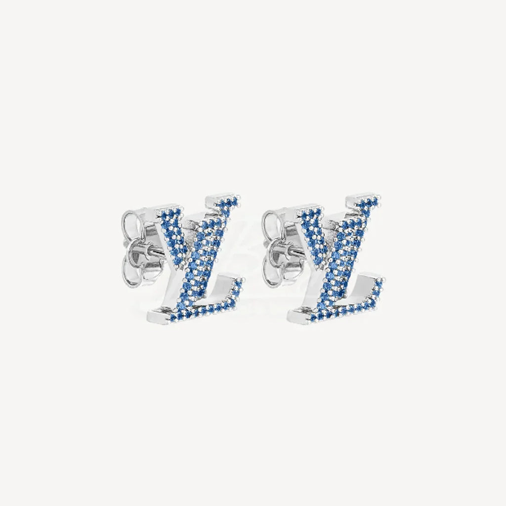 Louis Vuitton Iconic Aquamarine 18K Gold Earrings