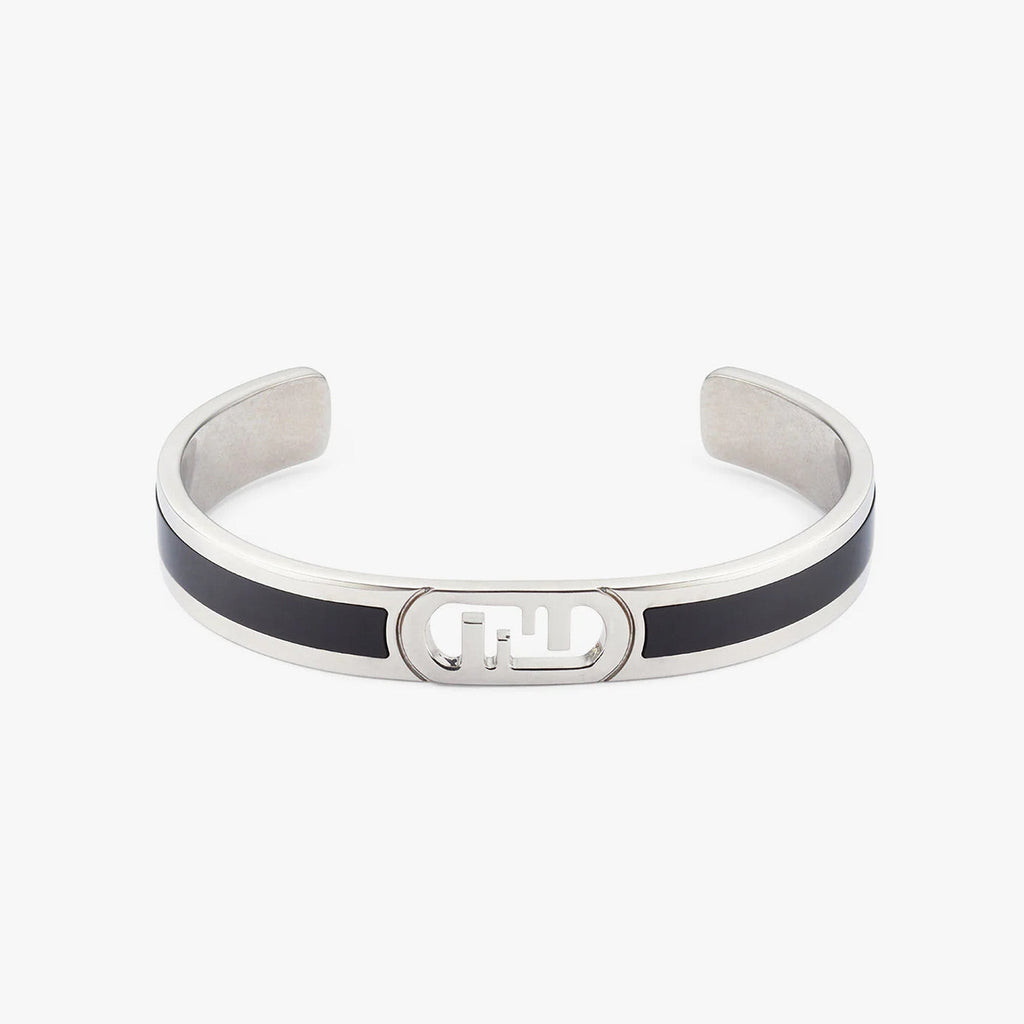 Fendi Open Cuff 18K Gold Bracelet