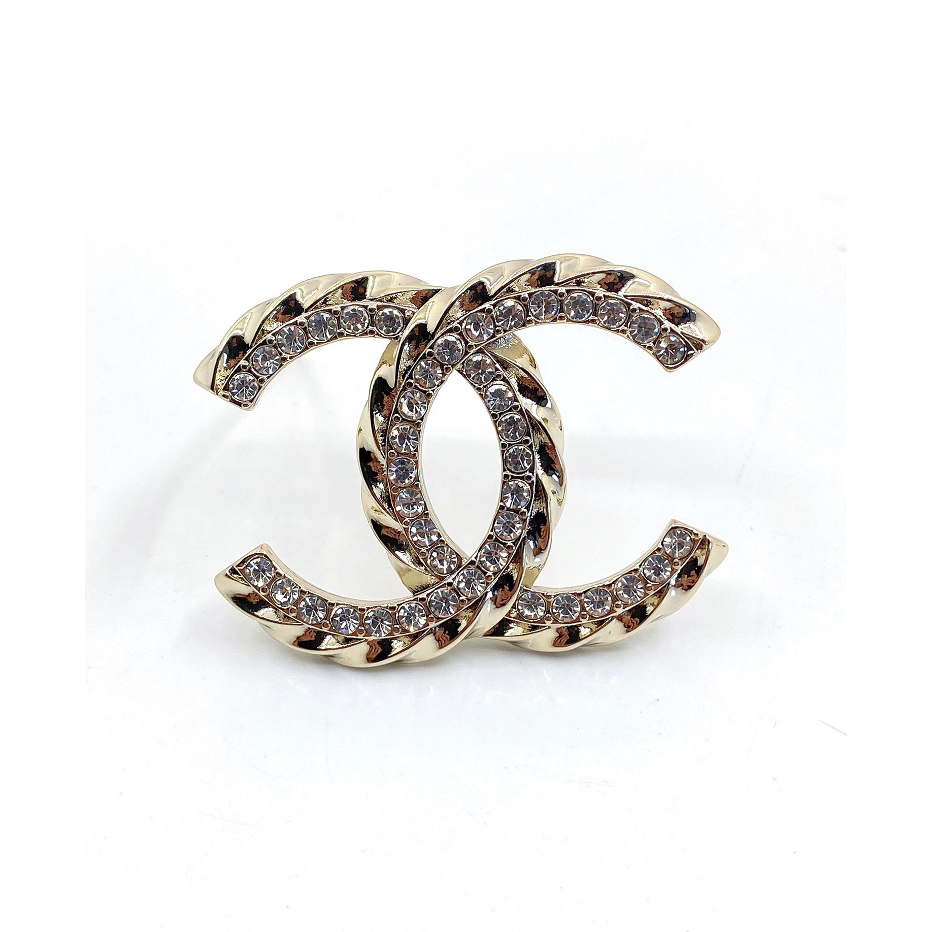 Chanel Diamonds 18K Gold Brooch