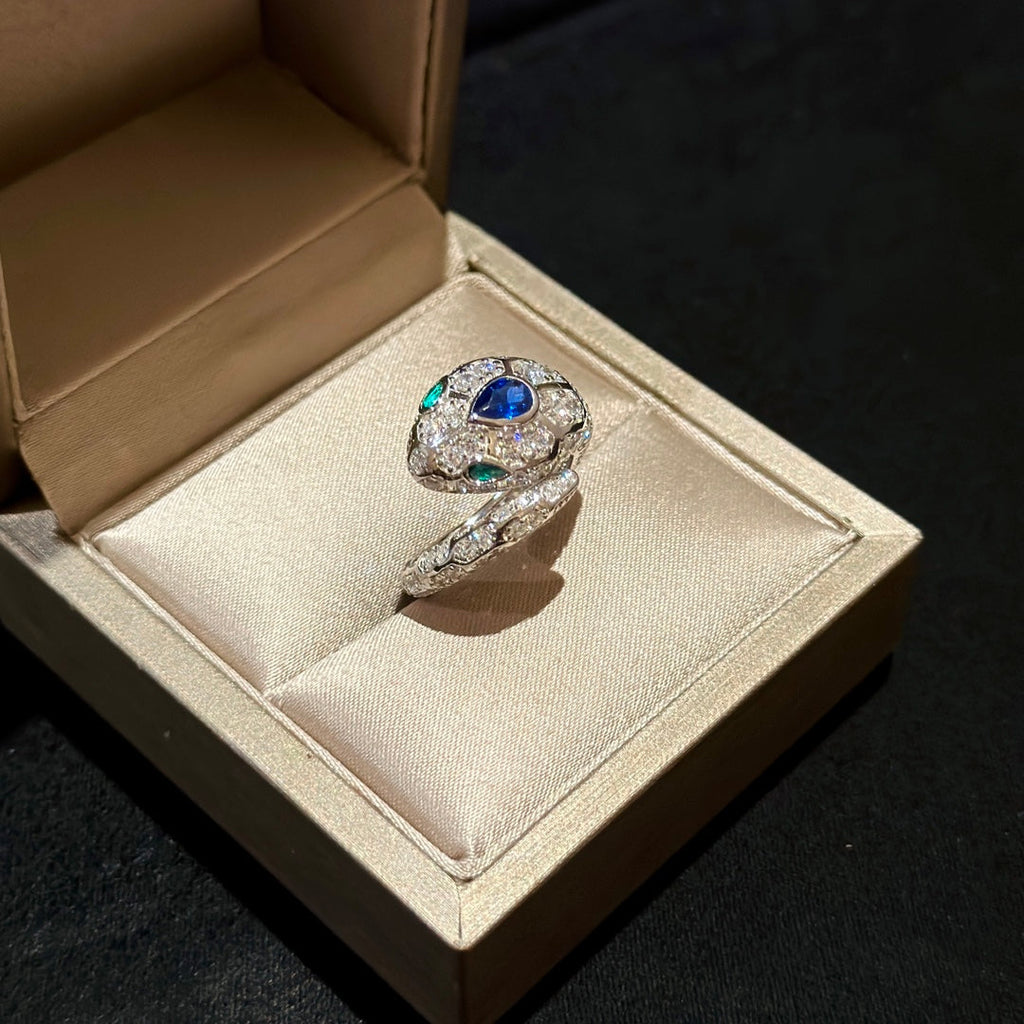 Bvlgari Serpenti 18K Gold Ring