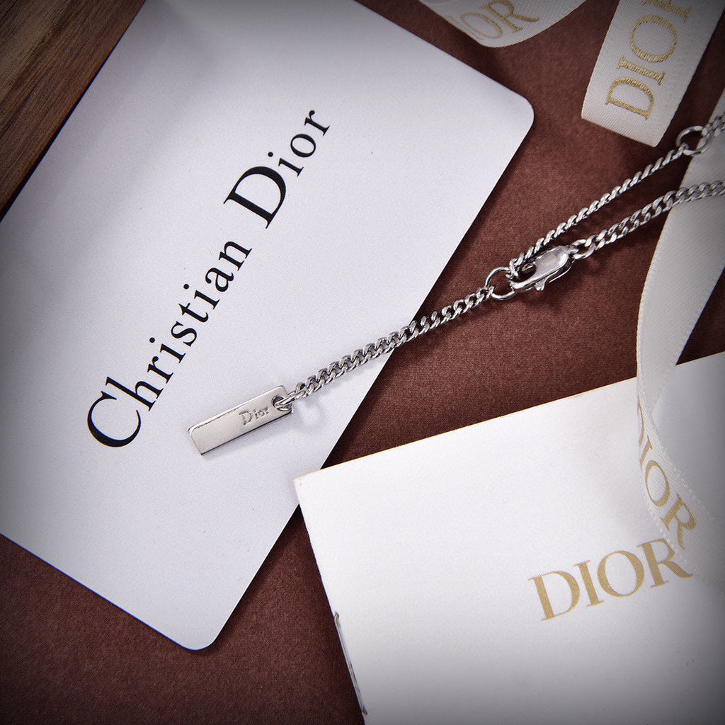 Dior Lock 18K Gold Necklace