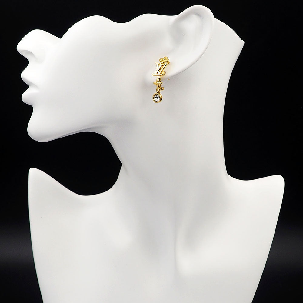 Louis Vuitton In the Sky 18K Gold Earrings