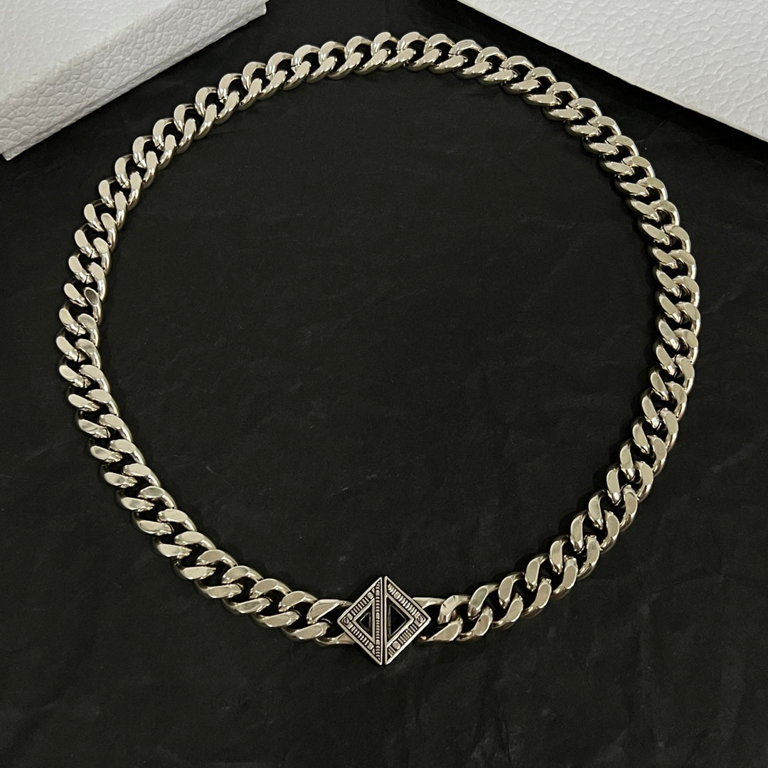 Dior Diamond Chain 18K Gold Necklace
