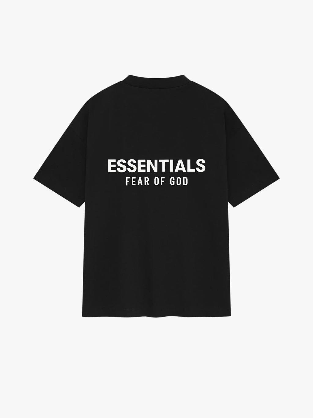 Fear of God Essentials Black T-Shirt (Oversized)