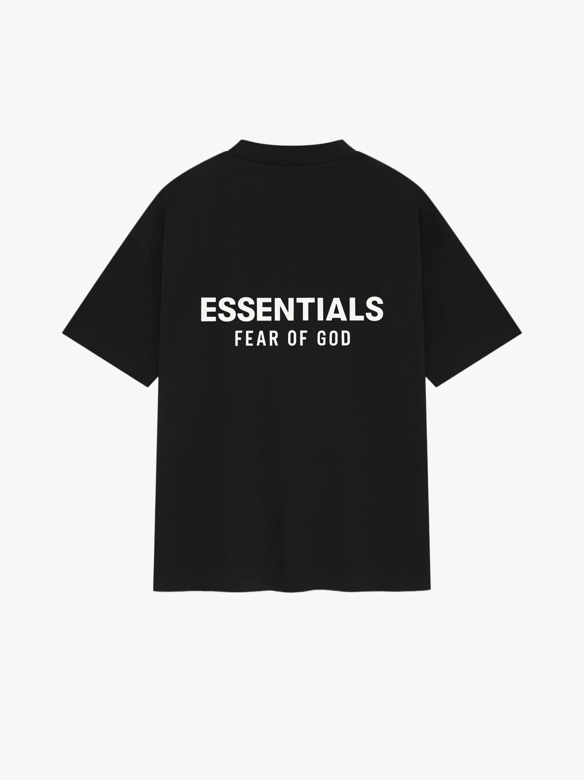 Fear of God Essentials Black T-Shirt (Oversized)