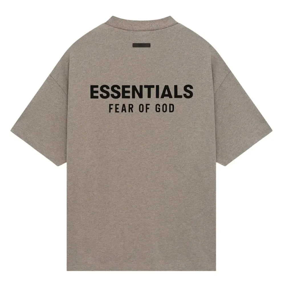 Fear of God Essentials Jersey Crewneck T-Shirt Heather Grey